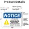 Signmission 7 in Height, 10 in Width, Vinyl Decal, Rectangle OS-2PACK-NS-D-710-L-17764 - alternate 4